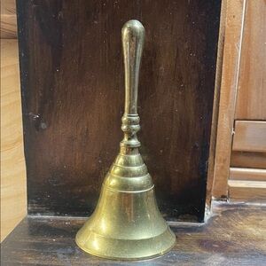 Vintage Brass Hand Bell
